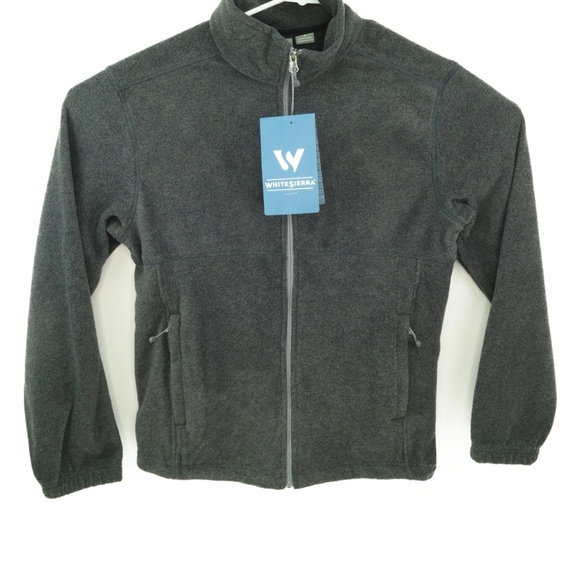 White Sierra Sierra Mountain koi Ii Jacket Fleece - Picture 1 of 4